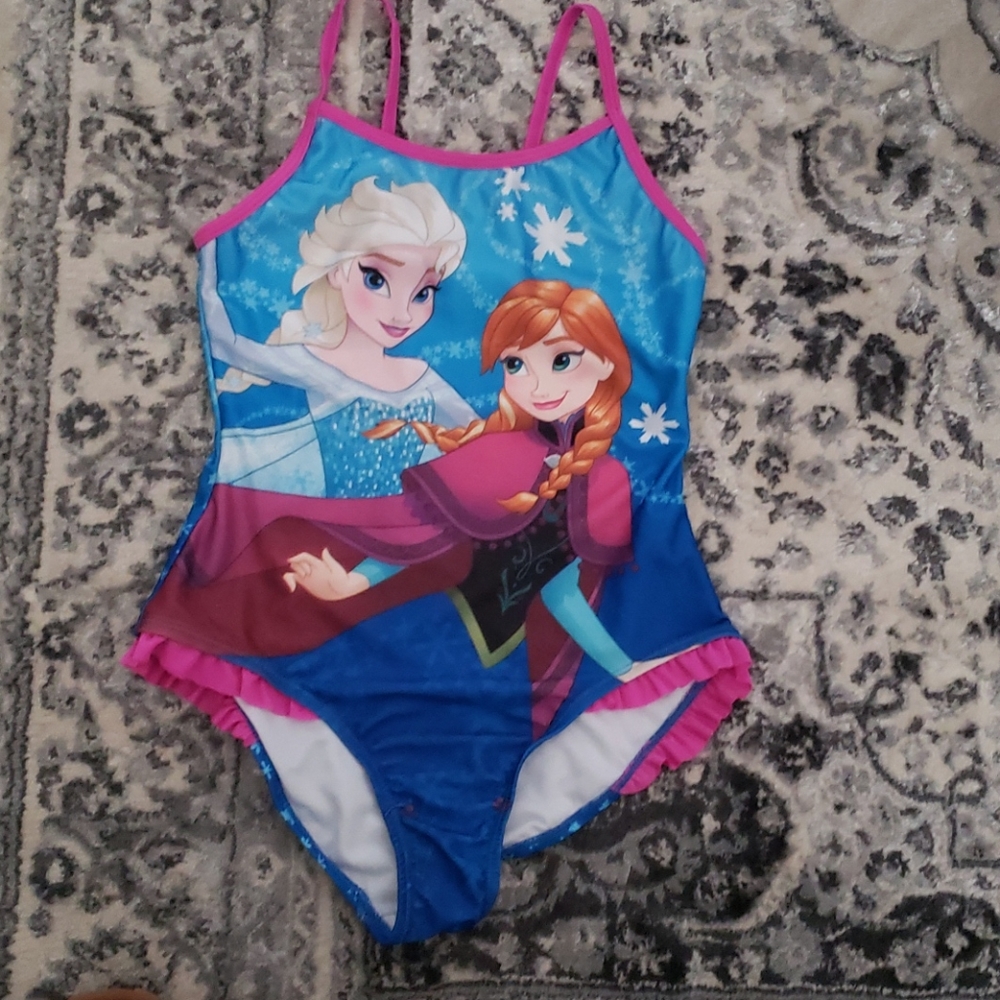 One pice girl swimsuit